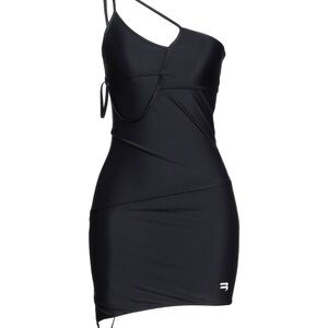 Balenciaga Black Asymmetrical Dress